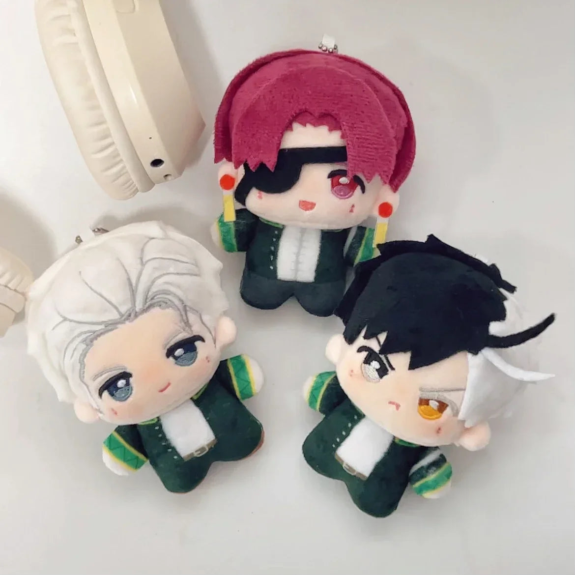 10cm WIND BREAKER Keychain Sakura Umemiya Plush Doll Mini Hayato Suo Choji REN Anime Peripheral Bag Pendant Stuffed