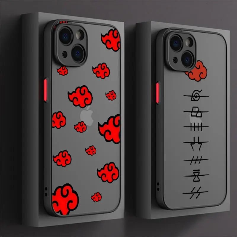 Akatsukis-Narutos Case For Apple iPhone 15 11 14 13 12 Pro 7 XR X XS Max