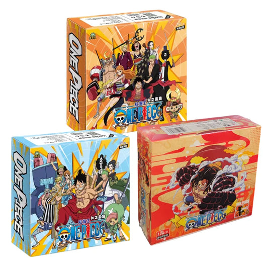 New Anime One Piece Cards Nami Luffy SR SSR Card Trading Battle Box