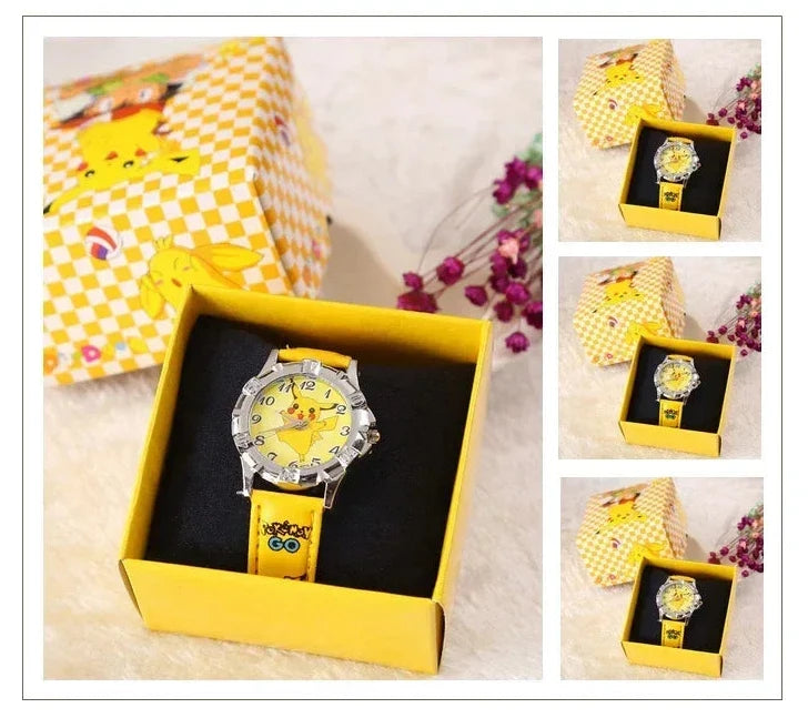 Pokemon Pikachu silicone watch quartz wrist