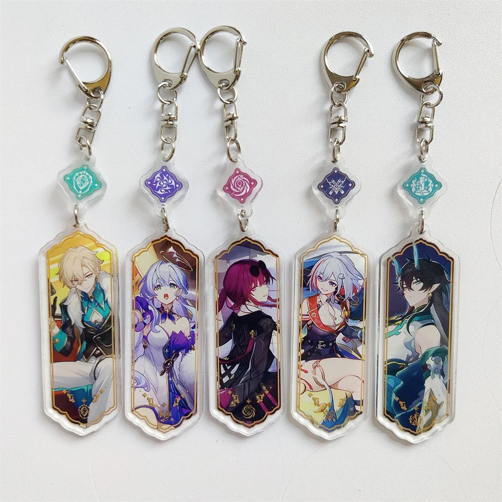 Honkai: Star Rail Keychain Sparkle Lunae Boothill