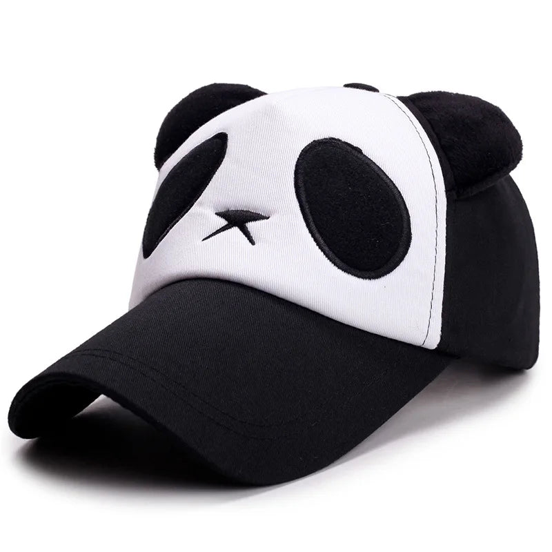 Panda Baseball Caps For Men Women Cotton Hip Hop Snapback