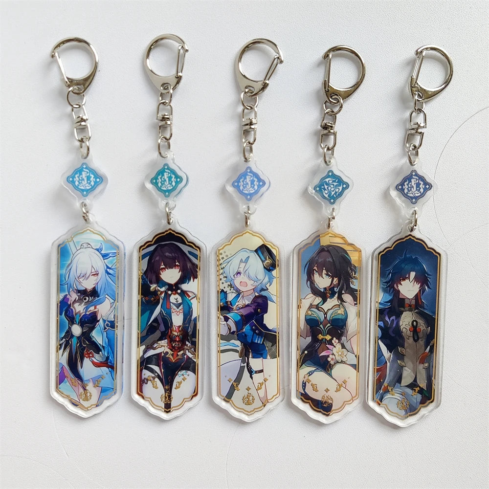 Honkai: Star Rail Keychain Sparkle Lunae Boothill