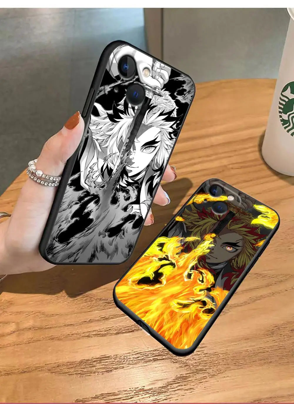 TanjiRo Nezuko Demon Slayer Phone Funda Coque Case For iphone 15 14 13 12 11 Pro XS Max Mini X SE 8 7 Plus