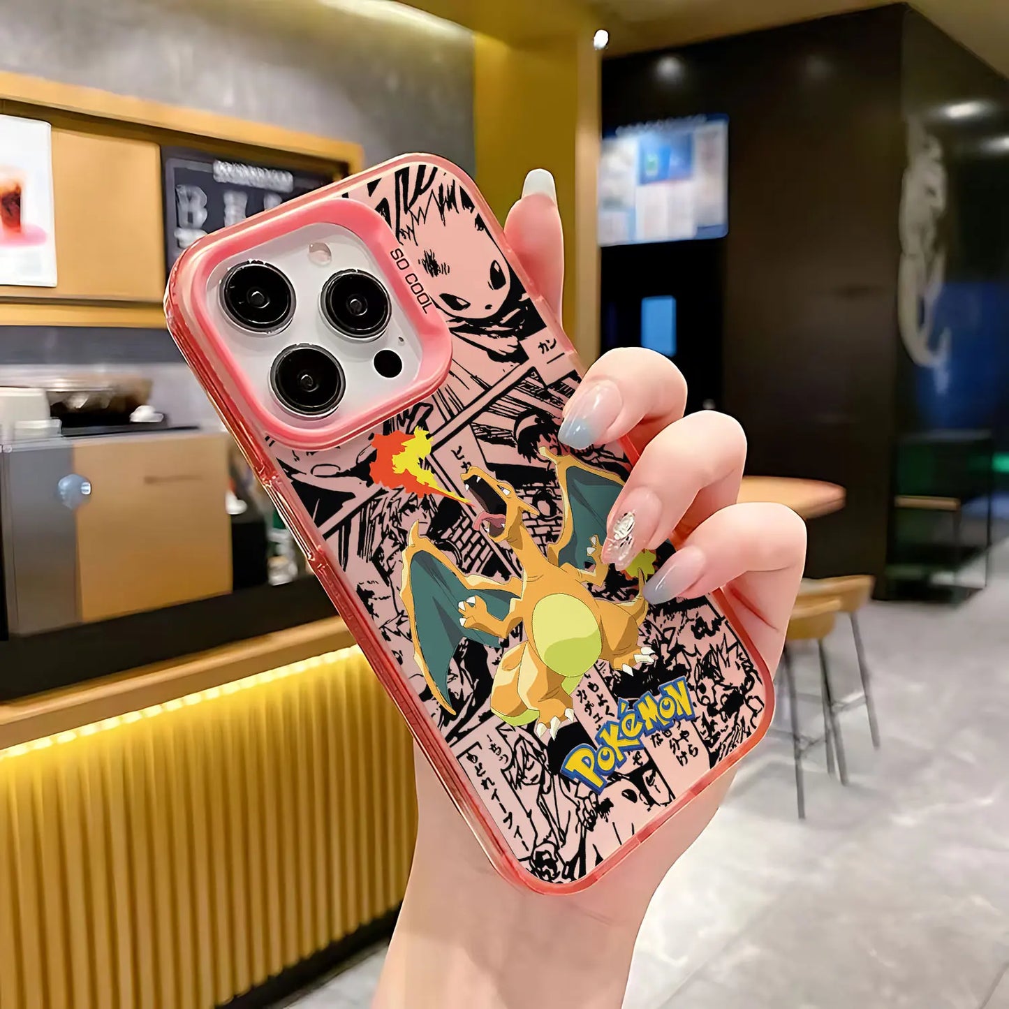 Anime Pokémons Hot Pikachus Phone Case For iPhone 15 14 13 12 11 Pro Max X XR XSMAX 8 7 Plus Candy Matte Shockproof Back Cover