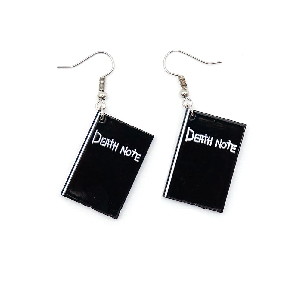 Anime Death Note Earrings