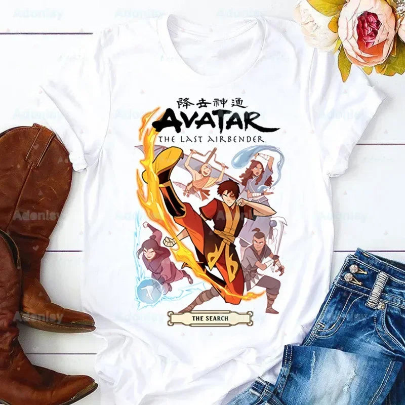 Avatar The Last Airbender Anime Tops Graphic Tees