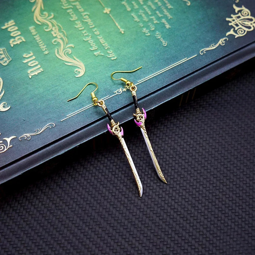 Sword Earrings