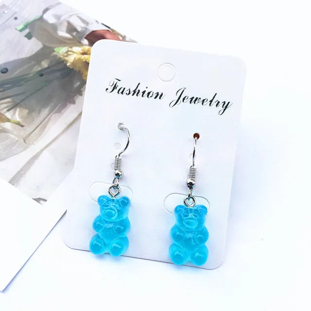 Three-Dimensional Square Dice Earrings