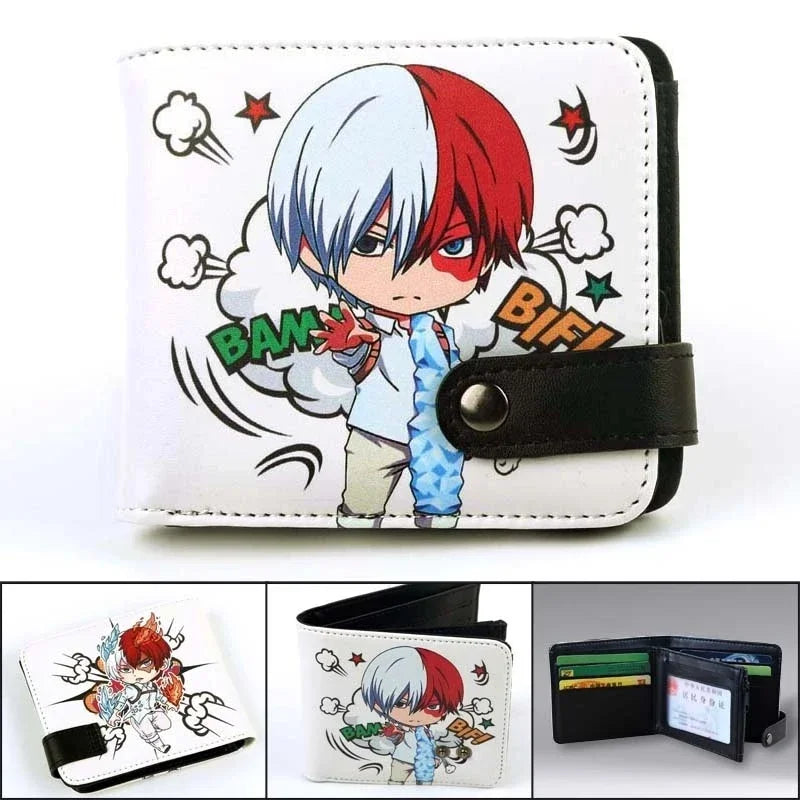 Anime My Hero Academia Midoriya Izuku Men's Short Wallet