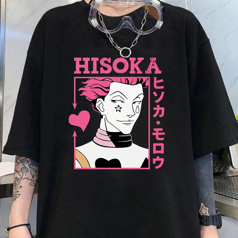 Hot Anime Hunter X Hunter Hisoka Printed Shirt