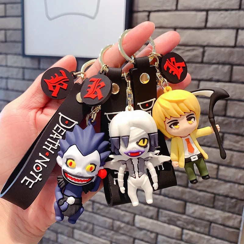 Death Note Keychain Car Pendant Bookbag Small Accessories