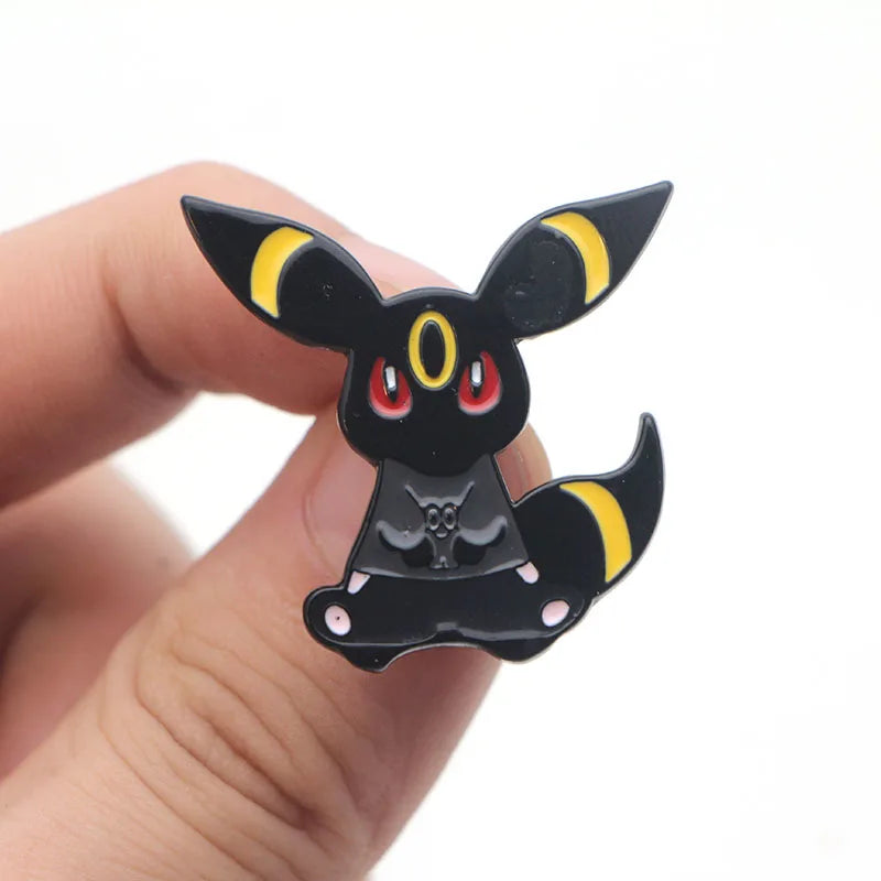 Pins Eevee Enamel Pin Monster Badges