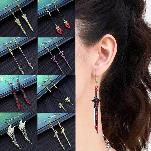 Sword Earrings