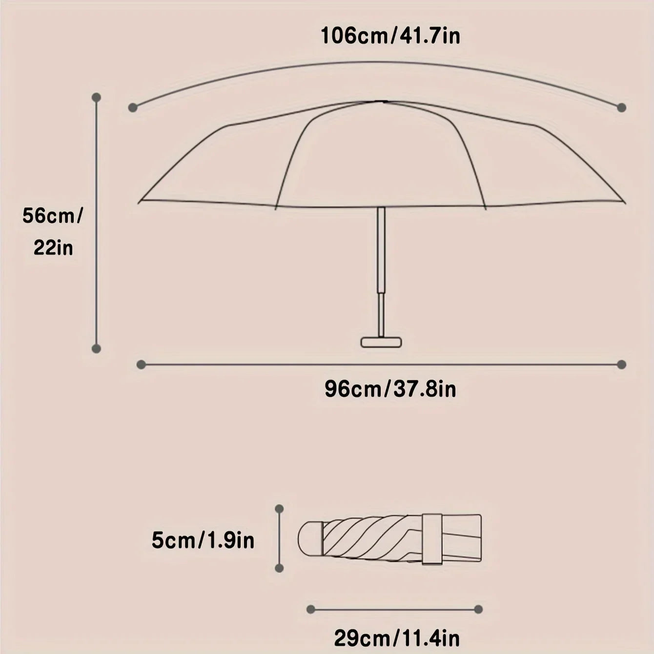 British Wind Rainforest Arch Transparent Umbrella Stained Glass Transparent Umbrella Long Handle Automatic