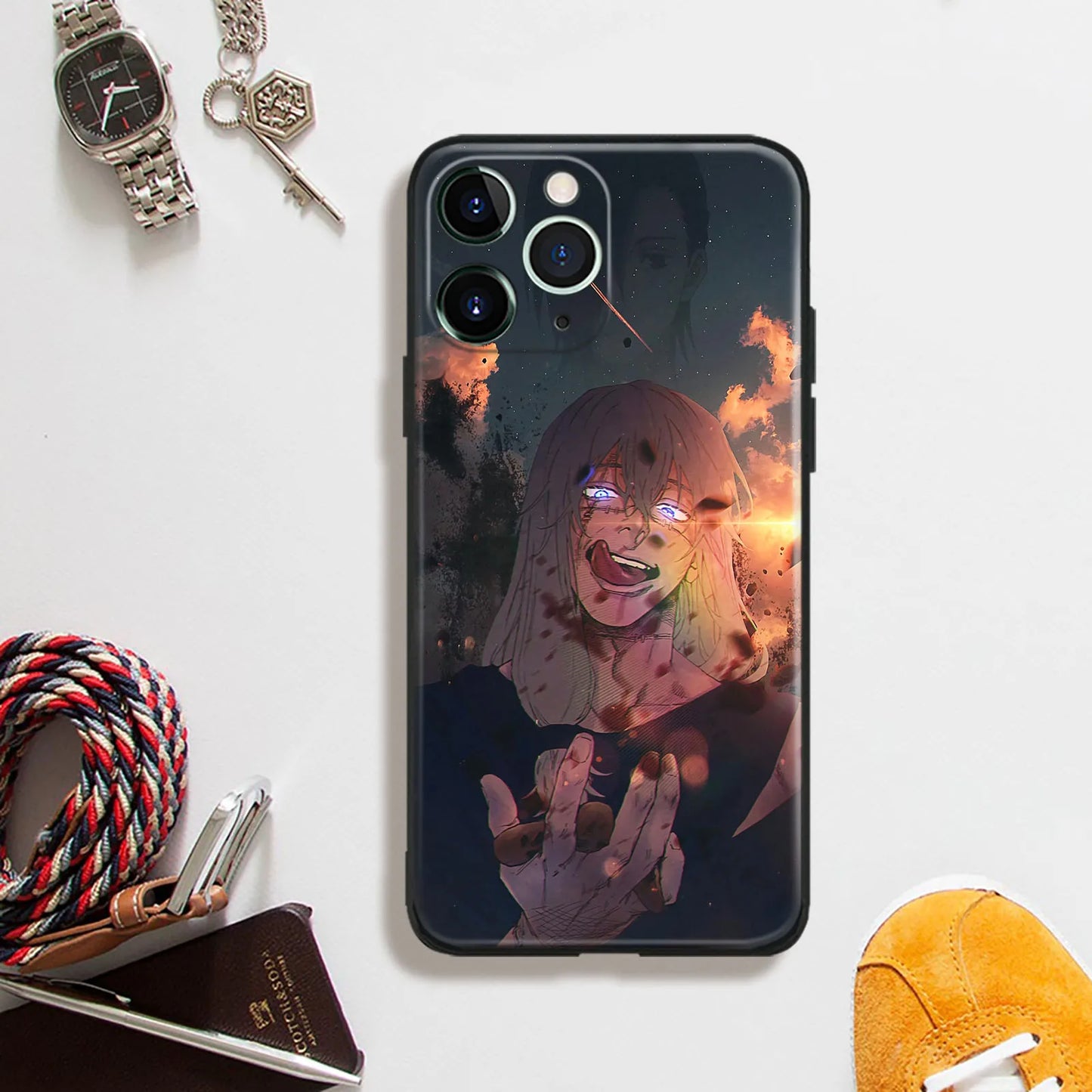 Mahito Anime Character TPU Silicone Phone case