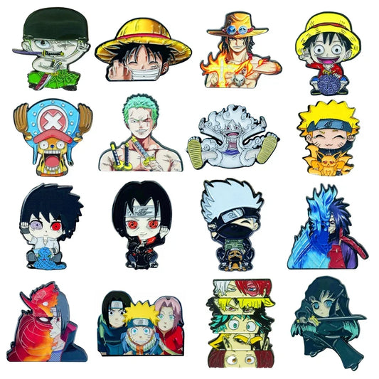 Mix Anime Lapel Pins for Backpacks