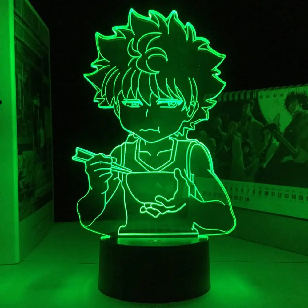 Anime 3D Lamp Killua Hunter X Hunter Killua Led Light Hxh Led Night Light