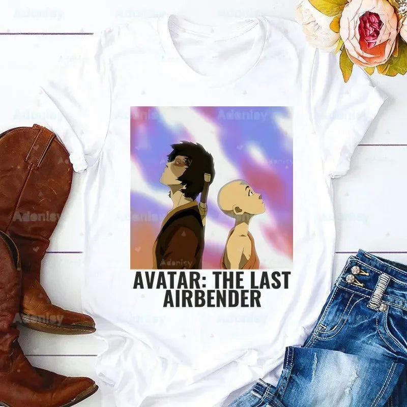 Avatar The Last Airbender Anime Tops Graphic Tees