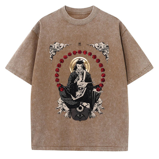 Anime Vintage Washed T-shirts