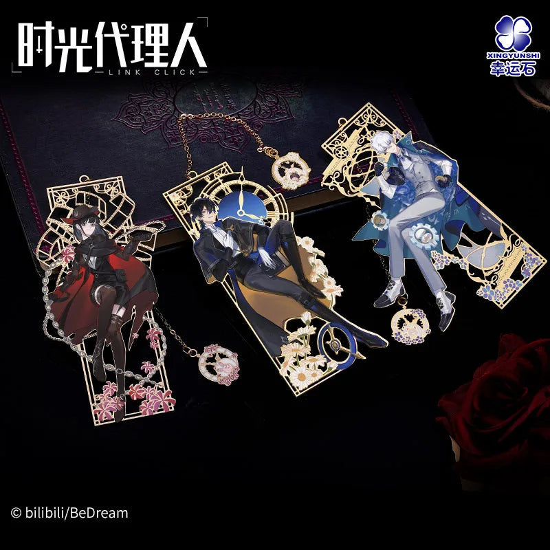 Link Click Anime Metal Bookmark Cheng Xiaoshi Lu Guang Qiao Ling