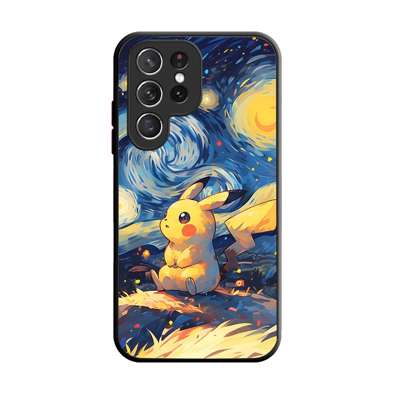 Anime Starry Sky P-Pokemon Phone Case For Samsung Galax