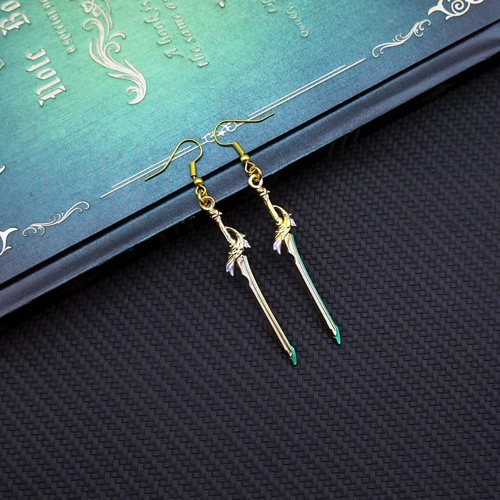 Sword Earrings