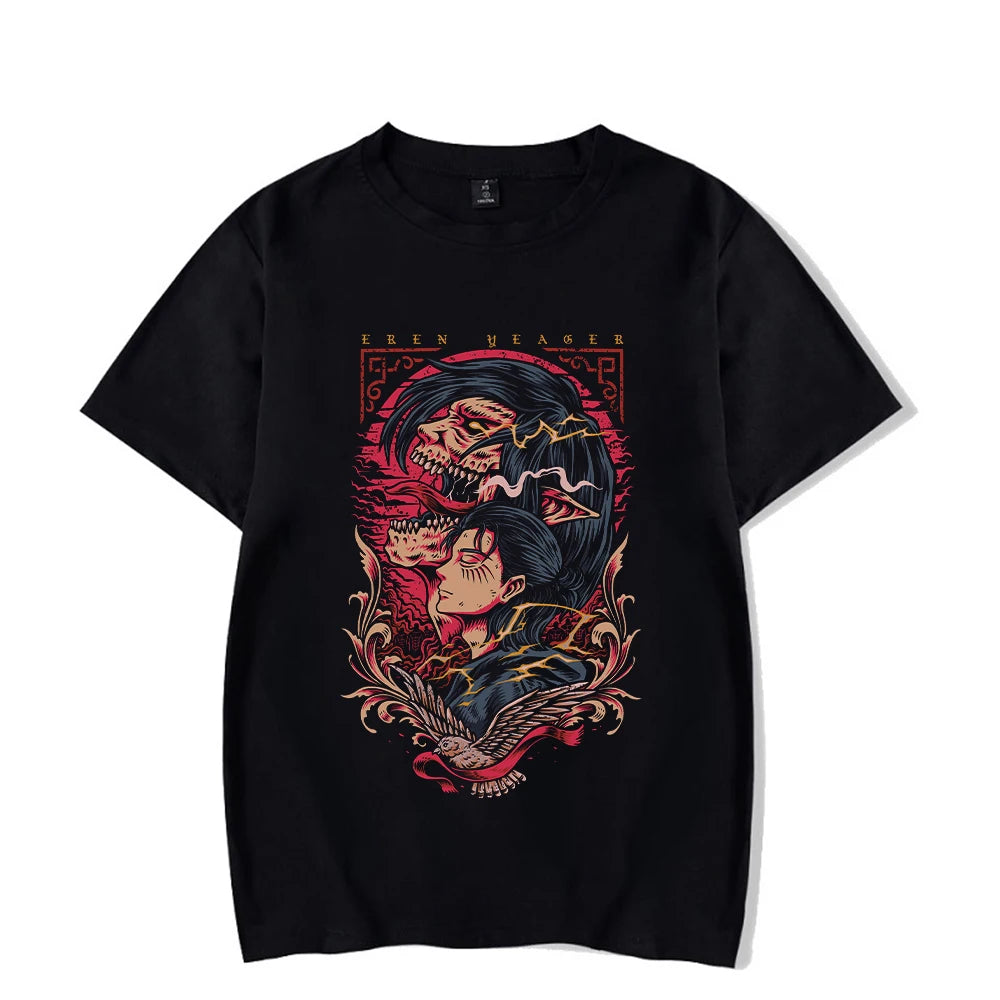 Titan Slayer Drip Tee: Vintage Recon Style