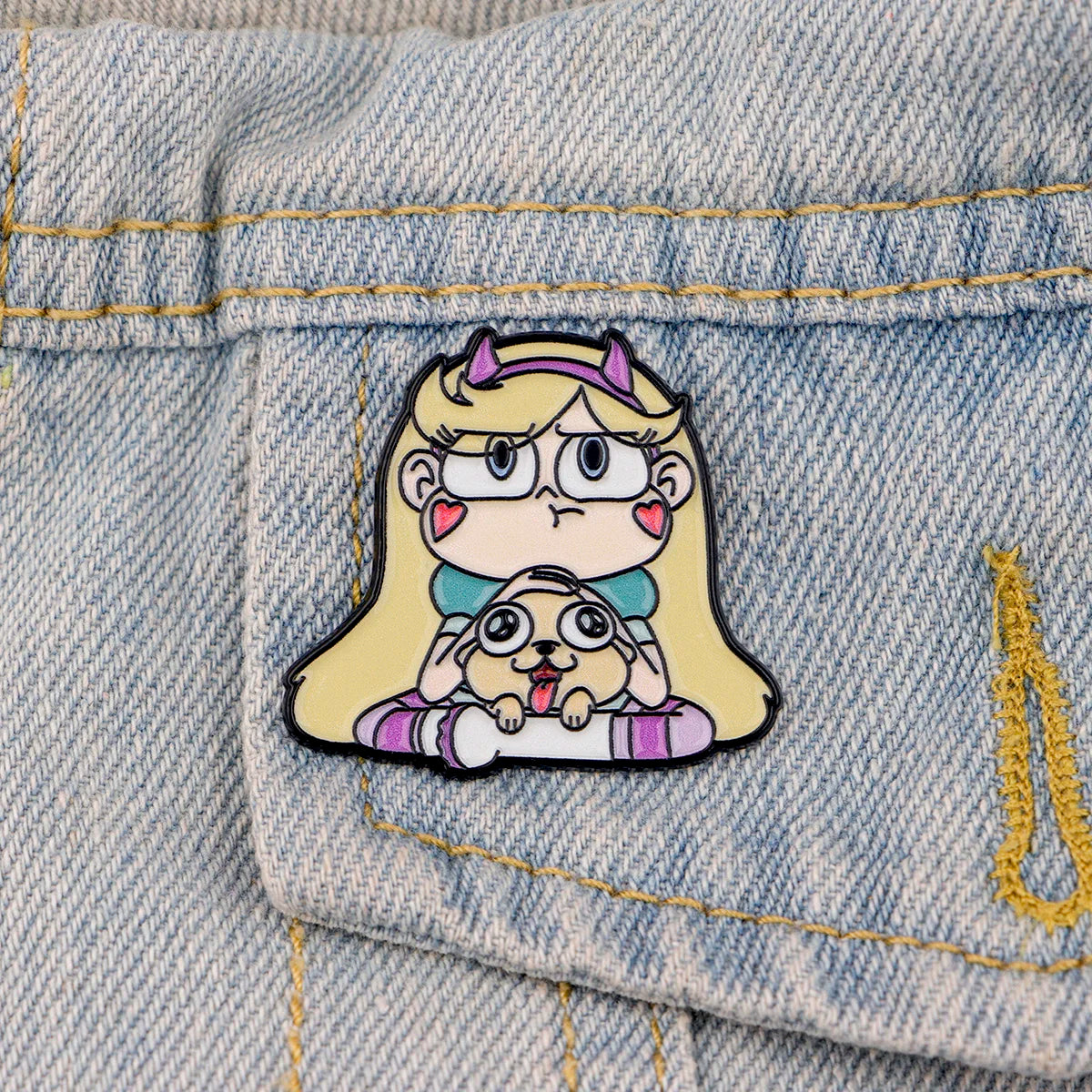 Cute Girls Enamel Pins