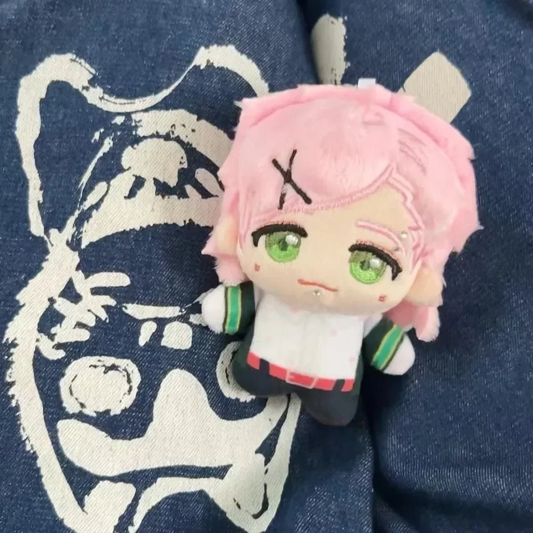 10cm WIND BREAKER Keychain Sakura Umemiya Plush Doll Mini Hayato Suo Choji REN Anime Peripheral Bag Pendant Stuffed