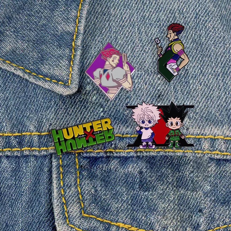 High Quality Hunter X Hunter Enamel Pin Anime