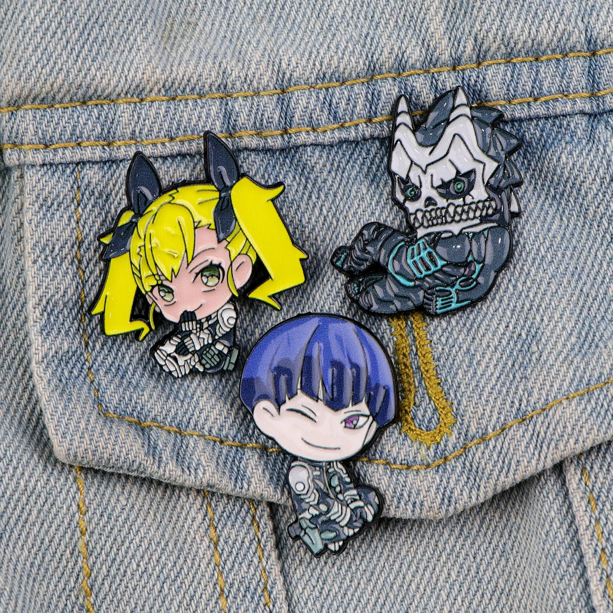 Kaijo Number 8 Anime Figures Enamel Pin