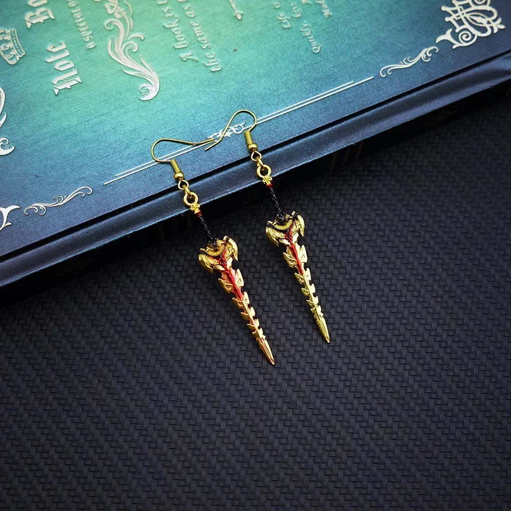 Sword Earrings