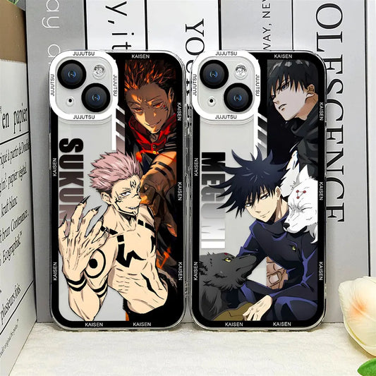 Jujutsu Kaisen Satoru Gojo Comics Phone Case for IPhone 11 12 13 14 15 Pro Max Mini X XS