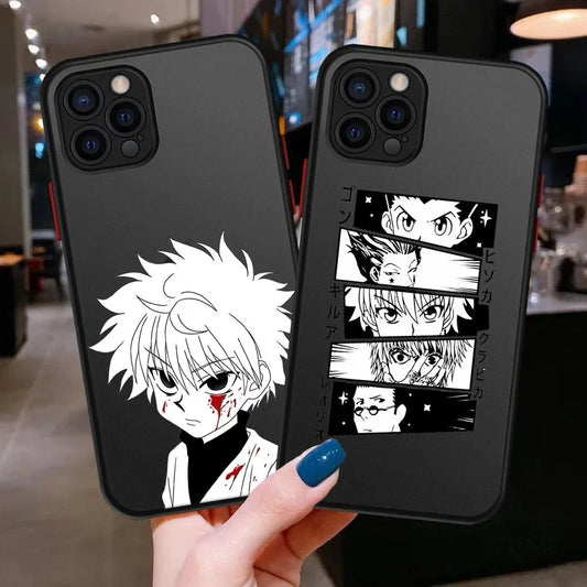 Hunter X Hunter Killua Zoldyck Anime Phone Case for iPhone 15 14 13 12