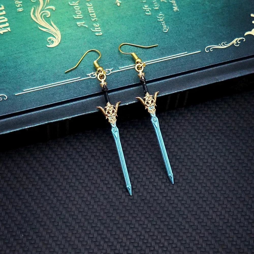 Sword Earrings