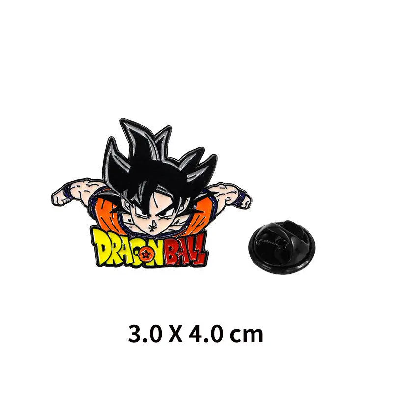 Dragon Ball Creative Badge Goku Piccolo Turtle Immortal Rochi