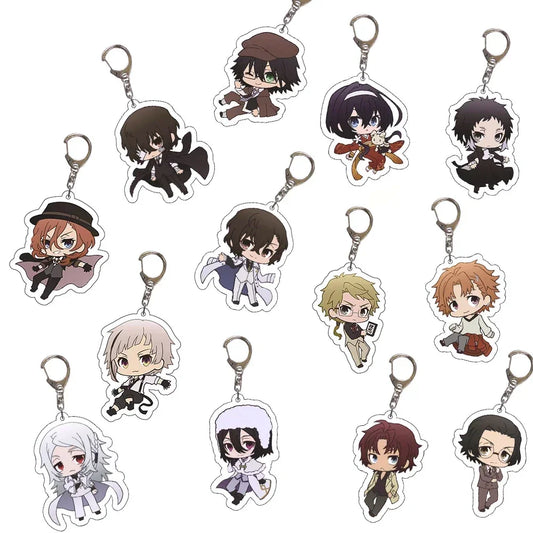 Anime Keychain Bungou Stray Dogs Atsushi Nakajima Dazai