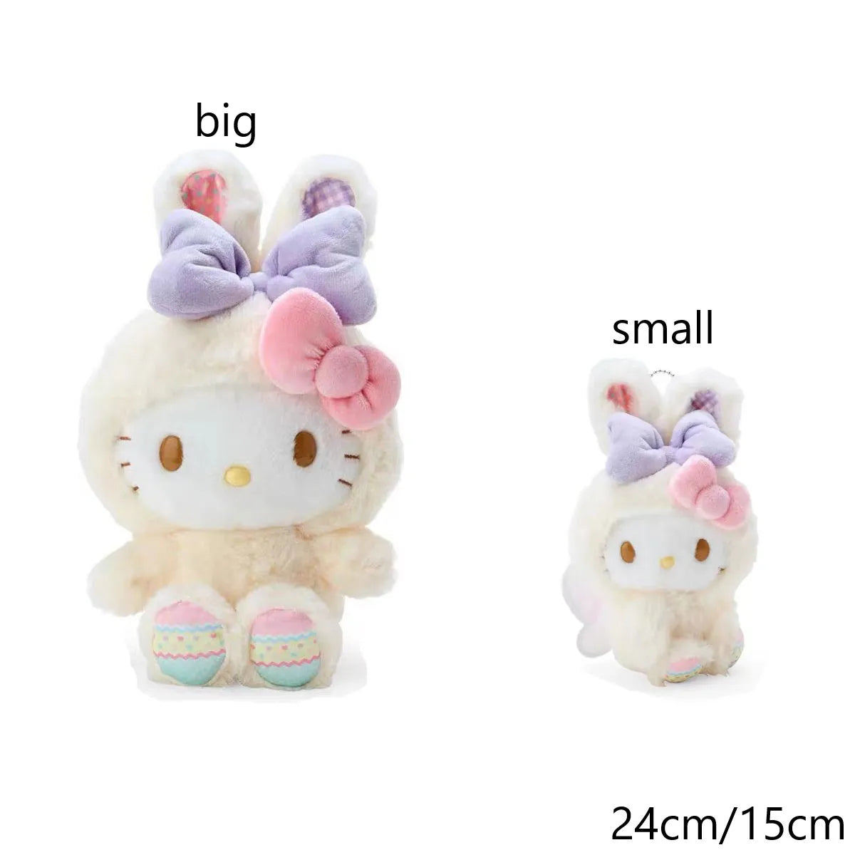 Sanrio Plush Kawaii Hello Kitty My Melody Room Decor Kuromi Plushie Cinnamoroll Doll Plush Keychain