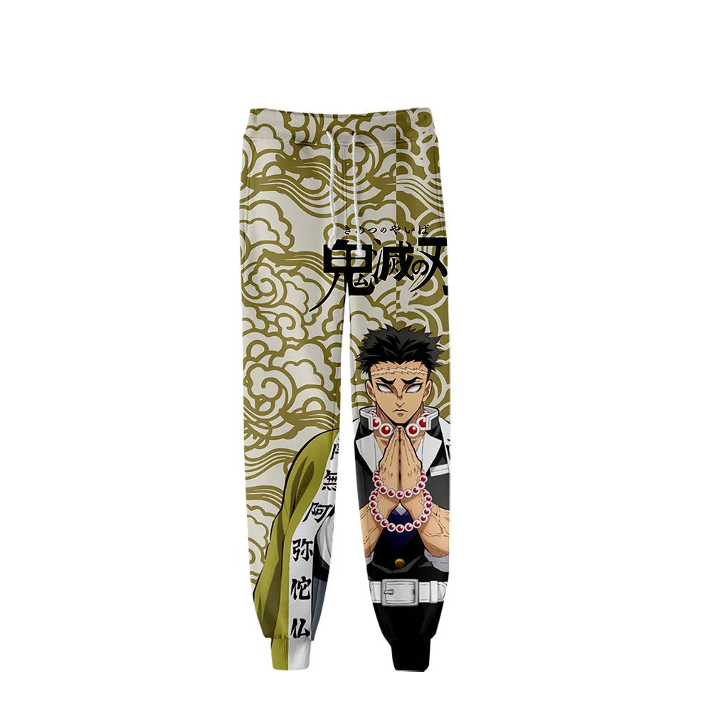 Kimetsu No Yaiba Tomioka Giyuu Long Trousers Demon Slayer Sweatpants