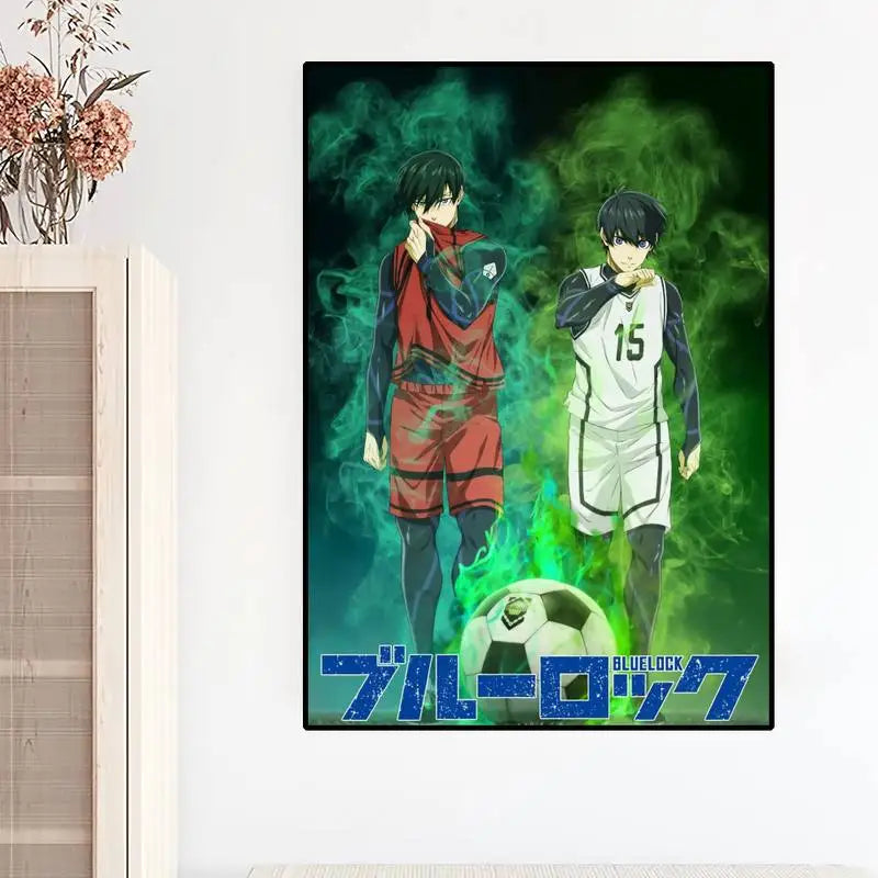 Anime BLUE LOCK Isagi Yoichi POSTER Prints Room Decoration