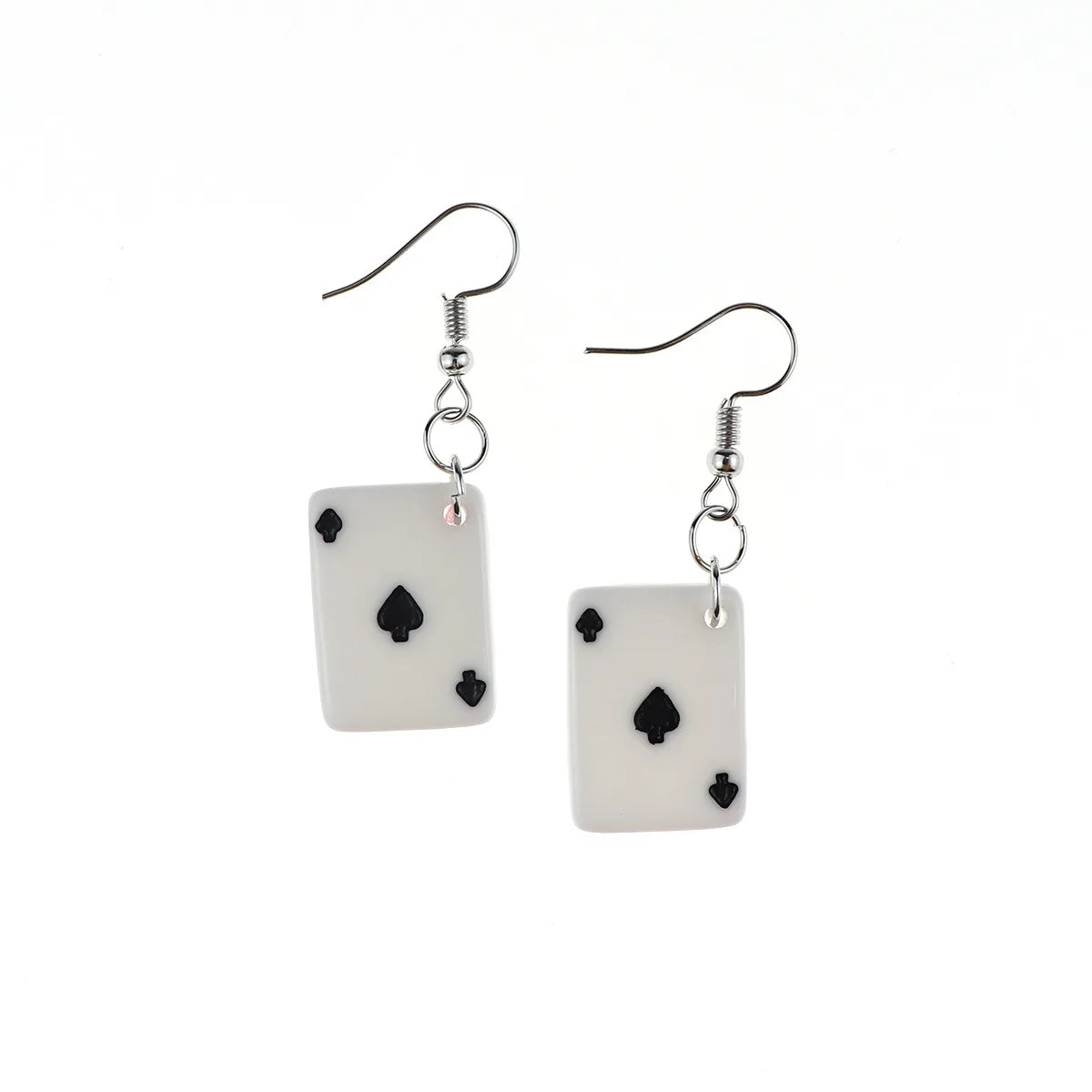 Three-Dimensional Square Dice Earrings