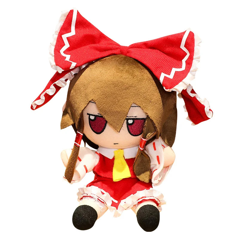 20CM New Japan Anime TouHou Project Hakurei Reimu Kirisame Komeiji Koishi Stuffed Sitting Dolls