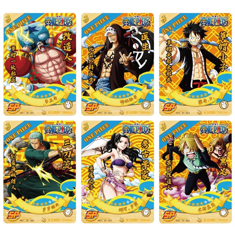 New Anime One Piece Cards Nami Luffy SR SSR Card Trading Battle Box