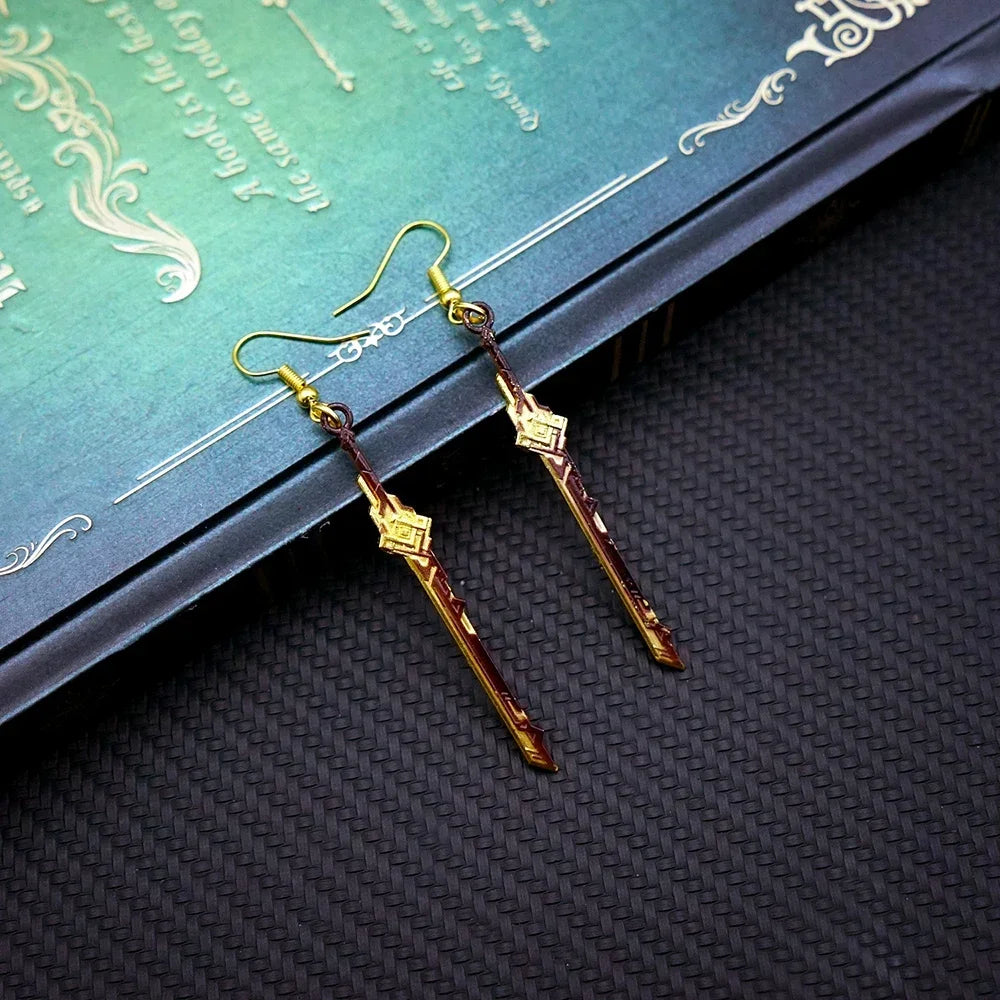 Sword Earrings