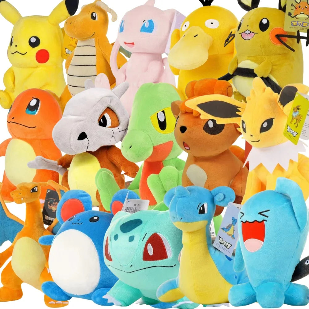 43 Styles Anime Pokemon Original Kawaii Plush Pikachu Charizard Figure Plush Throw