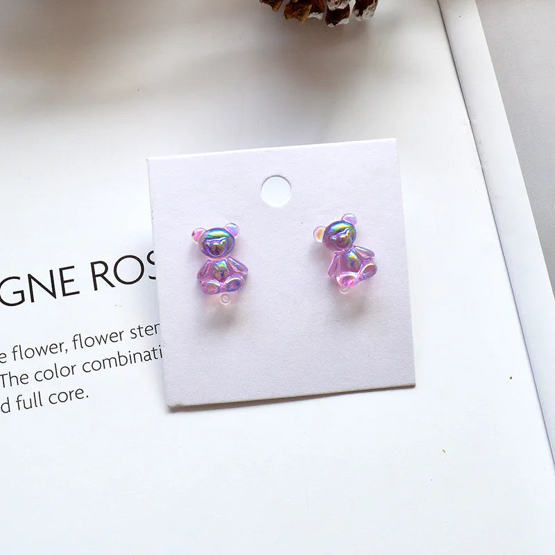 Three-Dimensional Square Dice Earrings