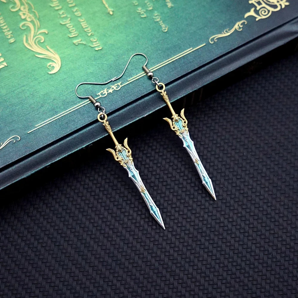 Sword Earrings