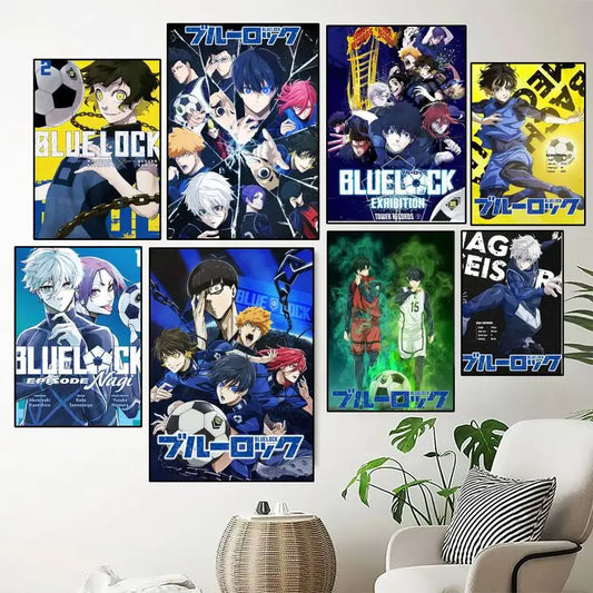 Anime BLUE LOCK Isagi Yoichi POSTER Prints Room Decoration