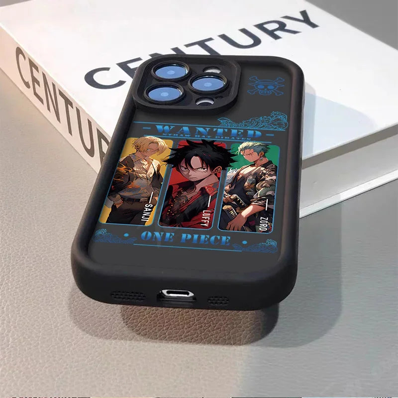 One Piece Plating Matte Phone Cover For iPhone